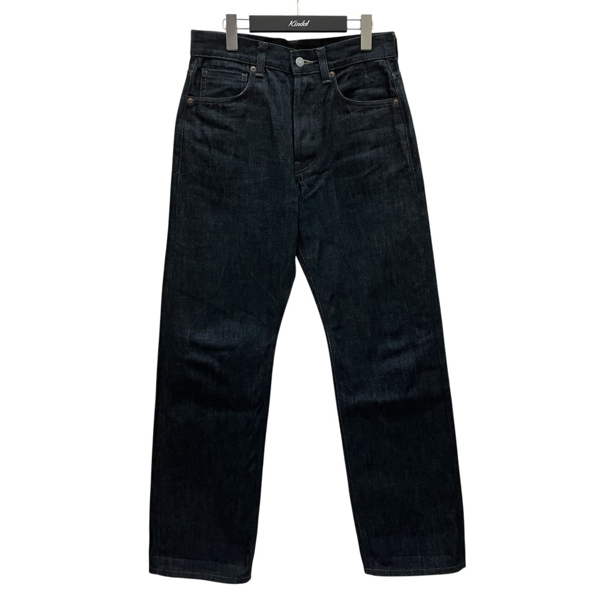 MARGARET HOWELL ネイビー ストライプ パンツ MARGARET HOWELL(マーガレットハウエル) COLOURED STRIPE WOOL