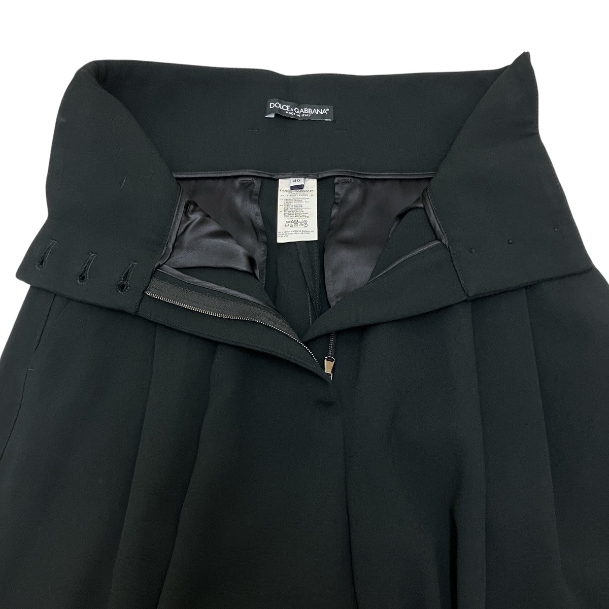 【超美品】Dolce&Gabbanaワイドパンツ DOLCE ＆ GABBANA(ドルチェアンドガッバーナ) ワイドパンツ