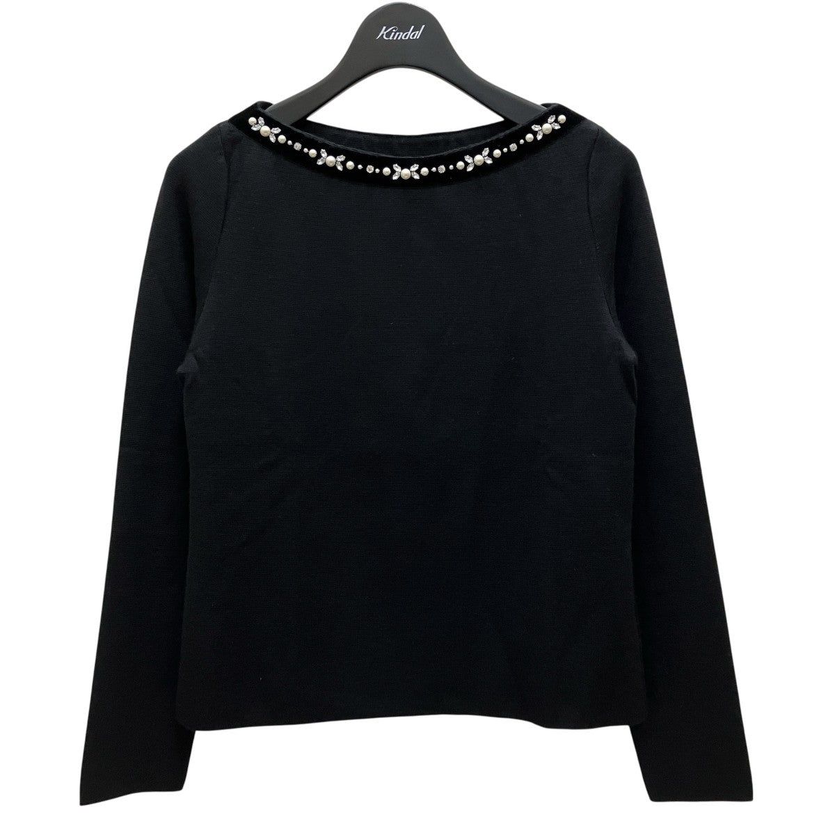 美品 フォクシー カシミヤ ショートコート ニット ケーブル 40 ブラック 美品 フォクシー カシミヤ ショートコート ニット ケーブル 40