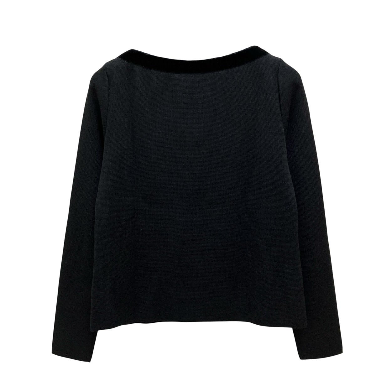 美品 フォクシー カシミヤ ショートコート ニット ケーブル 40 ブラック 美品 フォクシー カシミヤ ショートコート ニット ケーブル 40