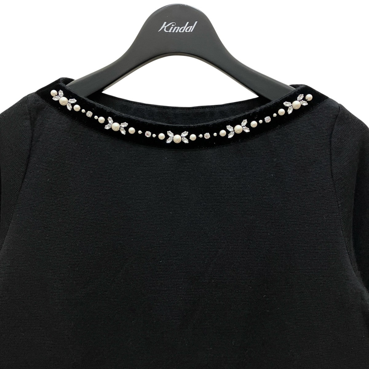 美品 フォクシー カシミヤ ショートコート ニット ケーブル 40 ブラック 美品 フォクシー カシミヤ ショートコート ニット ケーブル 40