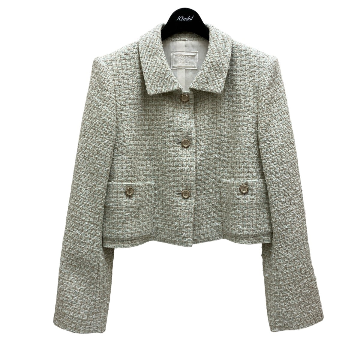 FOXEY BOUTIQUE フォクシーブティック ジャケット ベージュ 40 FOXEY BOUTIQUE フォクシーブティック ジャケット ベージュ 40