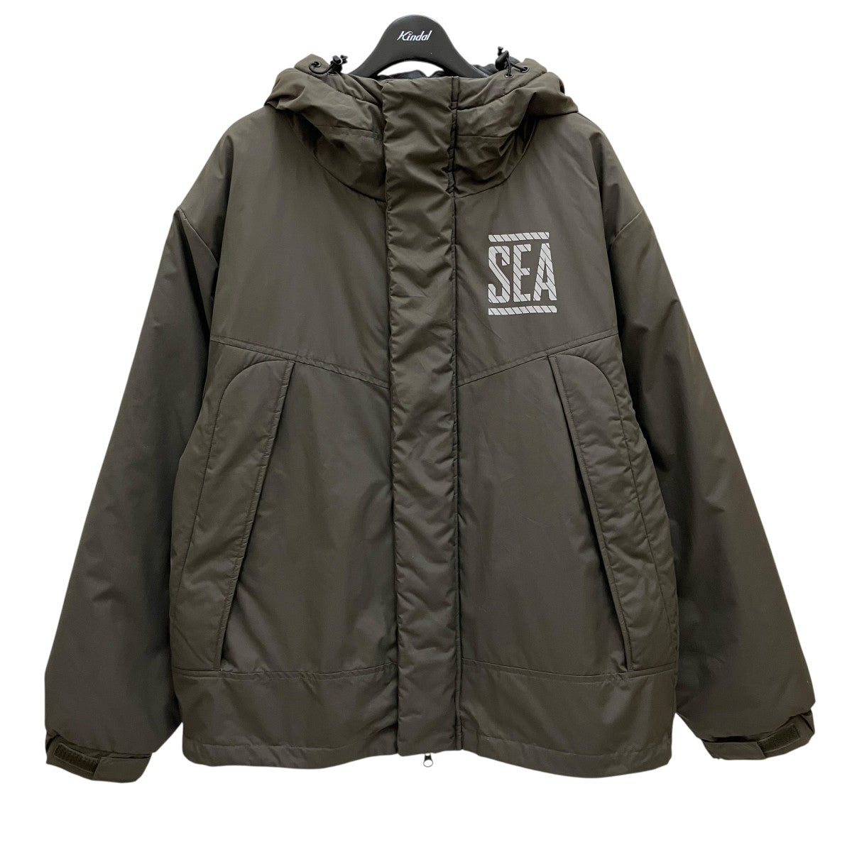WIND AND SEA AMERICAN RAG CIE キルティングコート WIND AND SEA×AMERICAN RAG CIE キルティングコート ブラック