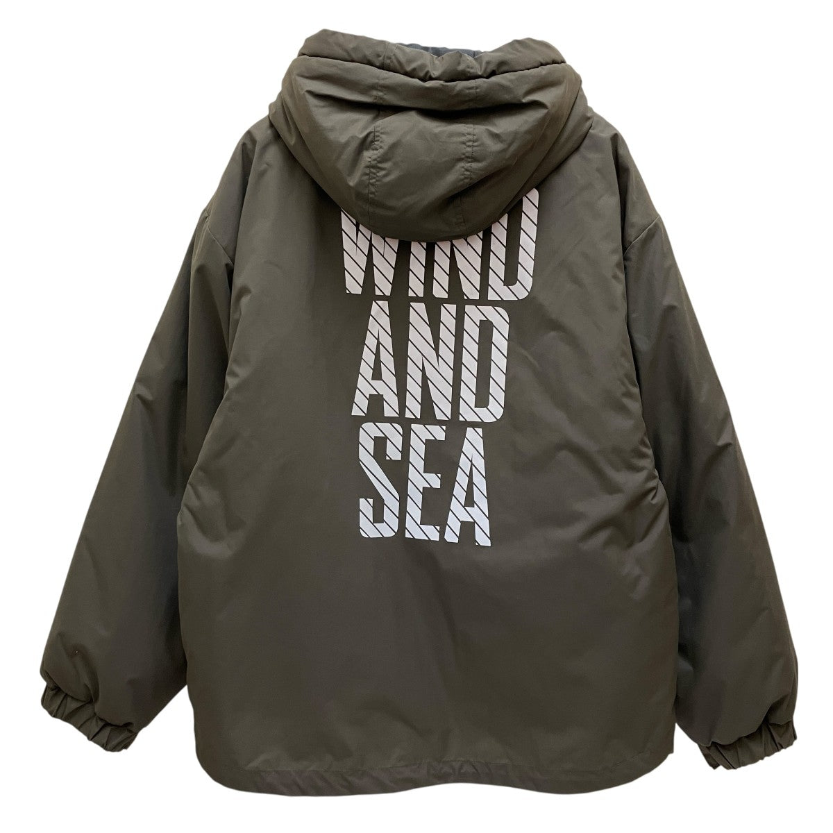 WIND AND SEA(ウィンダンシー) WARM SHELL PAD HOODIE JACKET中綿