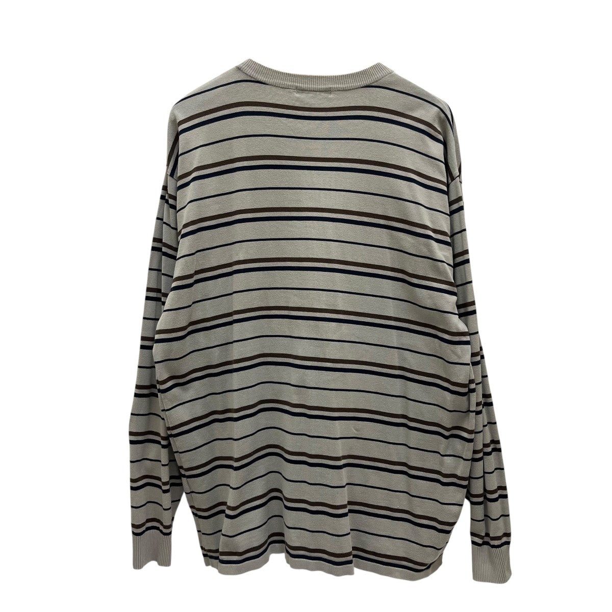 FLAGSTUFF Border Knit L S TEEボーダーカットソー21AW-FS-42 古着・中古-2枚目のアイテム画像