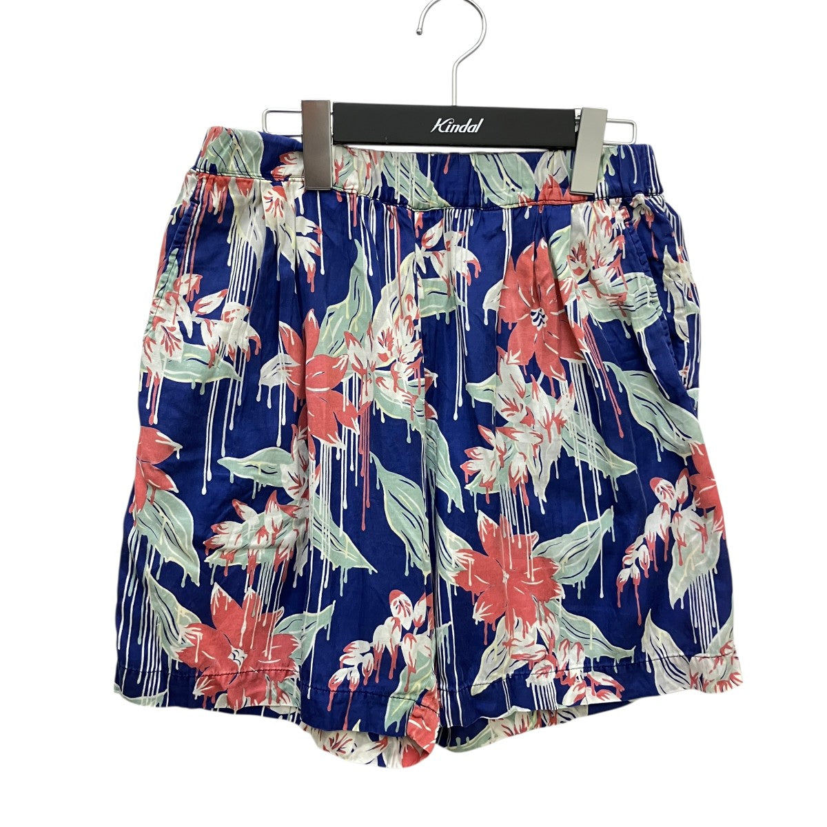 CHRISTIAN DADA LIQUIDATED ALOHA SHORTS花柄ハーフパンツCDM-18S-0619 古着・中古-1枚目のアイテム画像