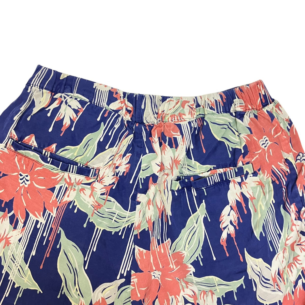 CHRISTIAN DADA LIQUIDATED ALOHA SHORTS花柄ハーフパンツCDM-18S-0619 古着・中古-4枚目のアイテム画像
