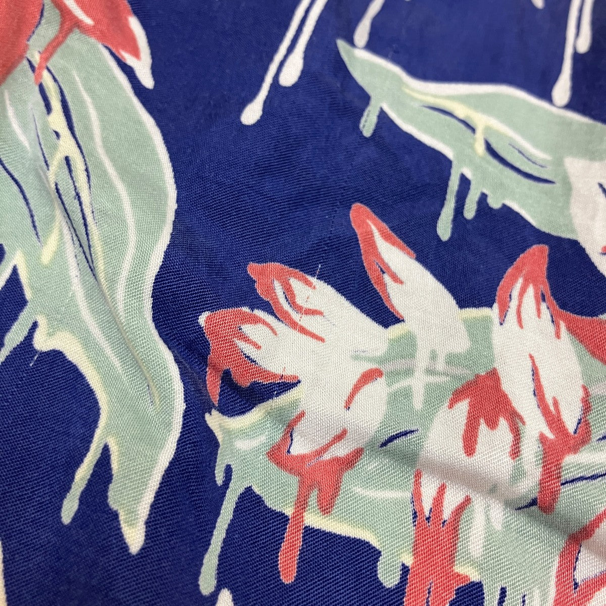 CHRISTIAN DADA LIQUIDATED ALOHA SHORTS花柄ハーフパンツCDM-18S-0619 古着・中古-7枚目のアイテム画像