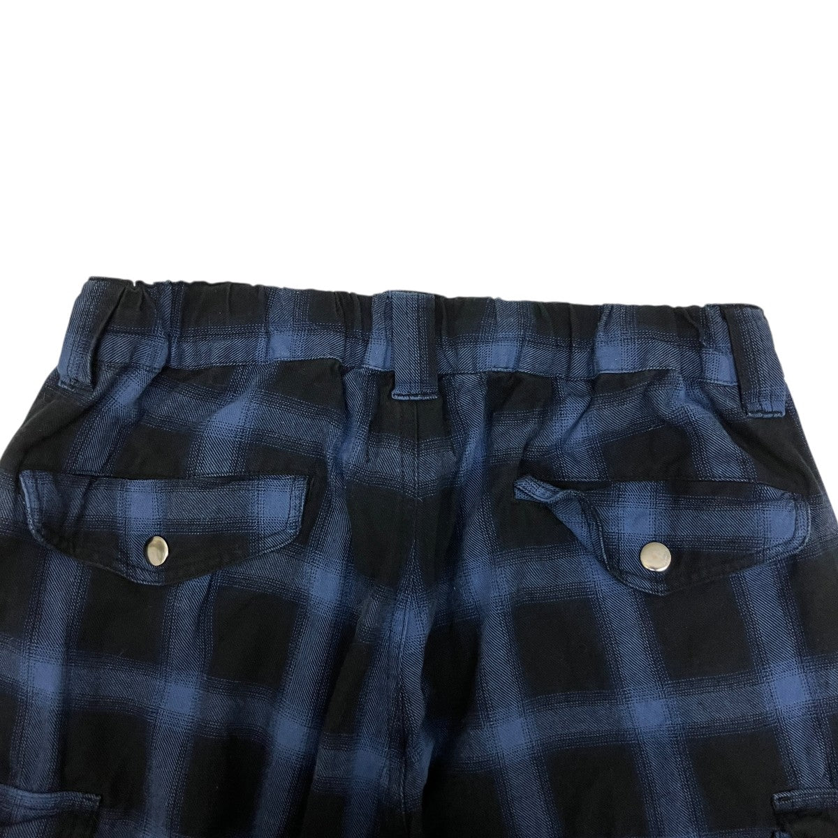 WIND AND SEA×Koichiro Takagi／ LIQUIDATED ALOHA SHORTSチェックハーフパンツWDS-C-KTK-23-Q1-03 古着・中古-4枚目のアイテム画像