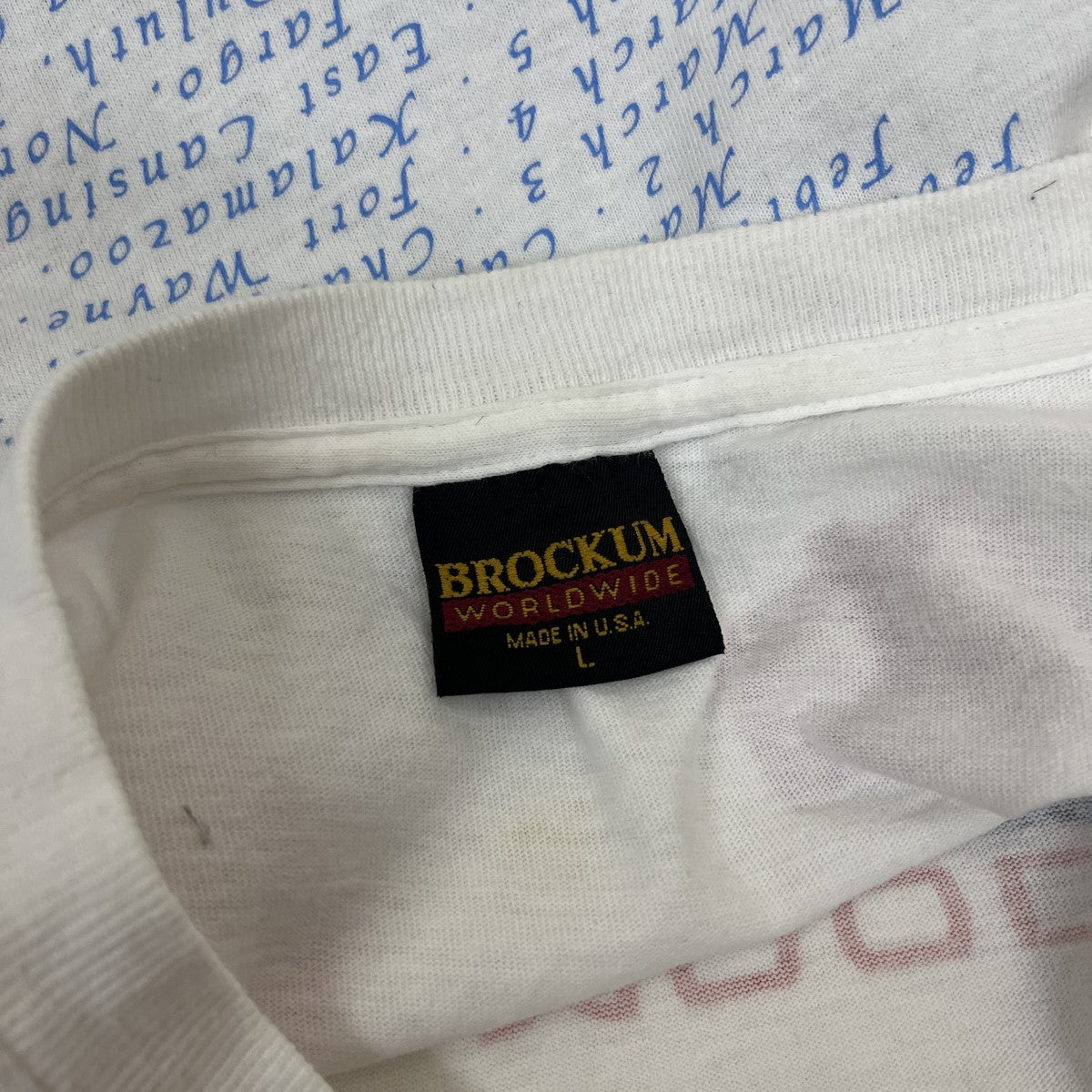 BROCKUM 90’ｓ vintage THE MOODY BLUESTシャツ 古着・中古-4枚目のアイテム画像