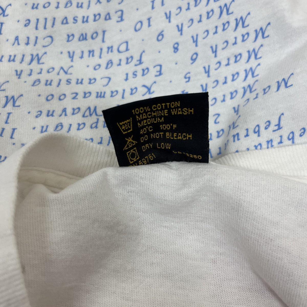 BROCKUM 90’ｓ vintage THE MOODY BLUESTシャツ 古着・中古-5枚目のアイテム画像