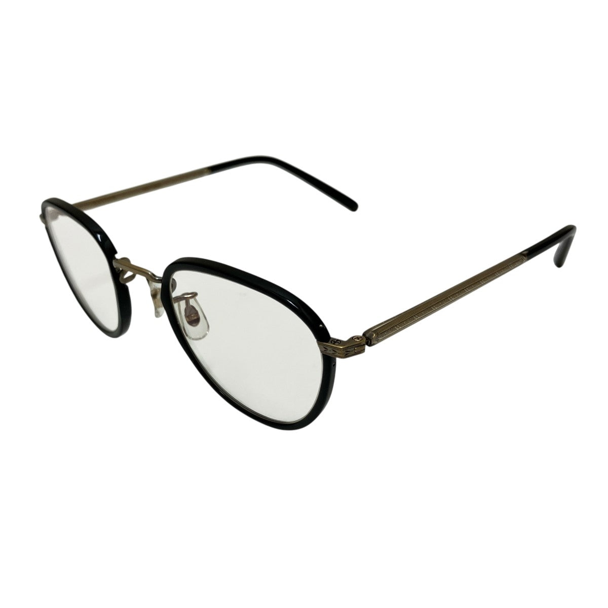 EYEVAN(アイヴァン) 眼鏡DD-22T DD-22T ブラック、ゴールド サイズ 47