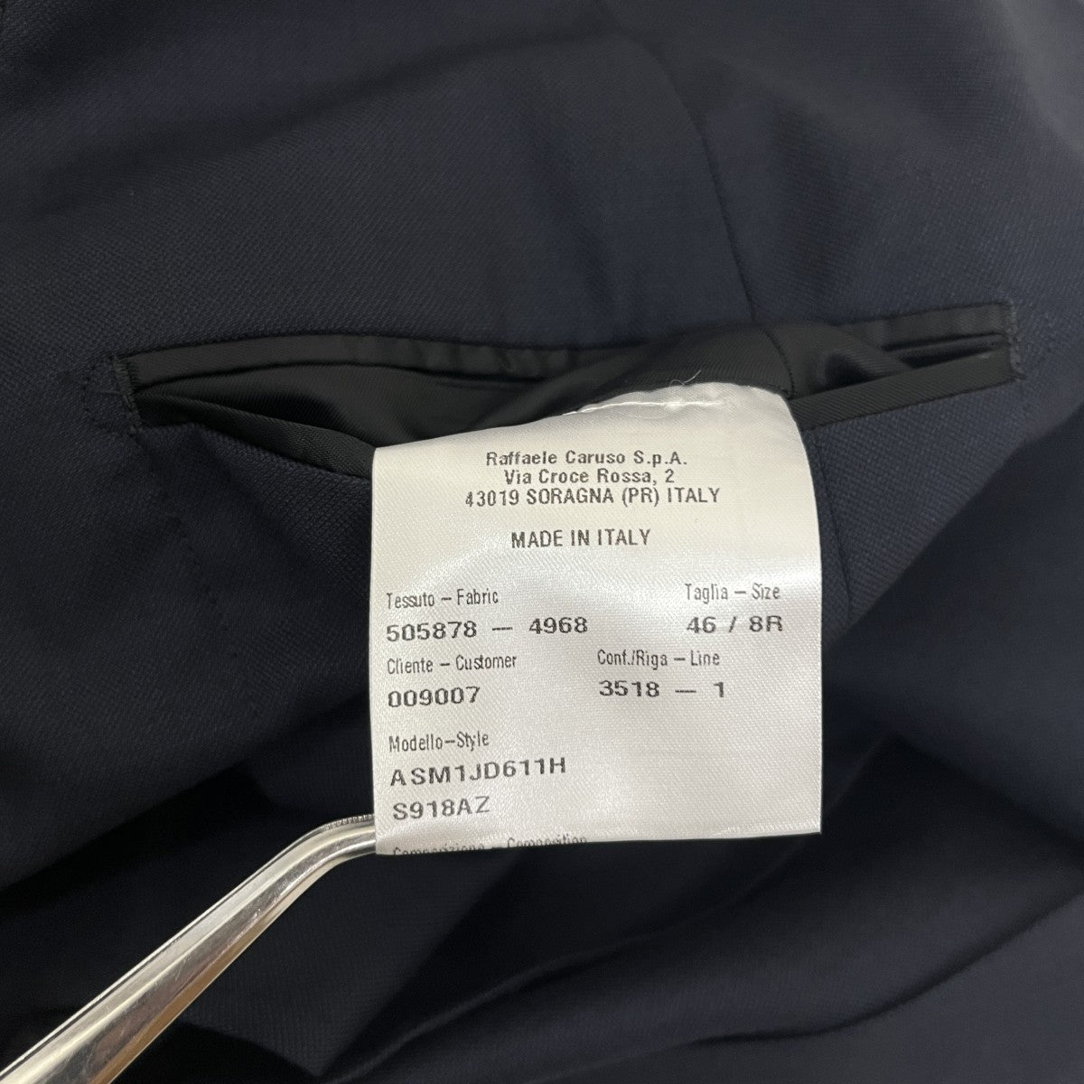 新品【CARUSO】WOOL セットアップスーツ ユナイテッドアローズ 46 CARUSO×District UNITED ARROWS セットアップスーツ1123-343-5652 1123