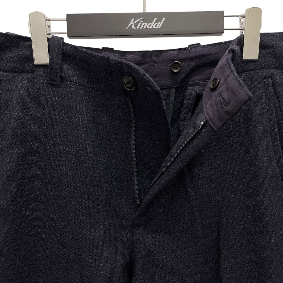 ウールパンツ0213-U300G-3044 21AW Wide Chinos