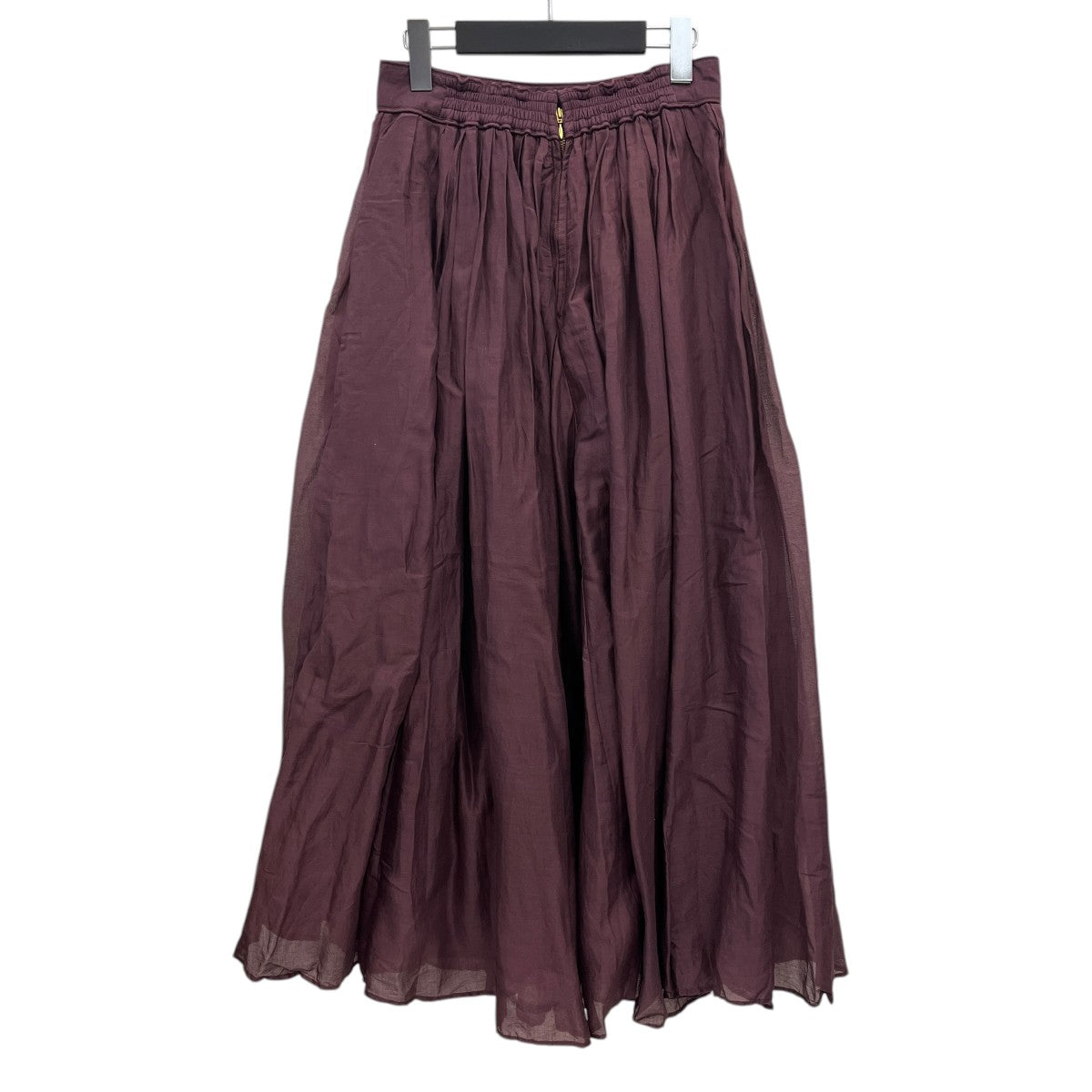 MARILYN MOON(マリリンムーン) tuck technique sheer cotton skirt