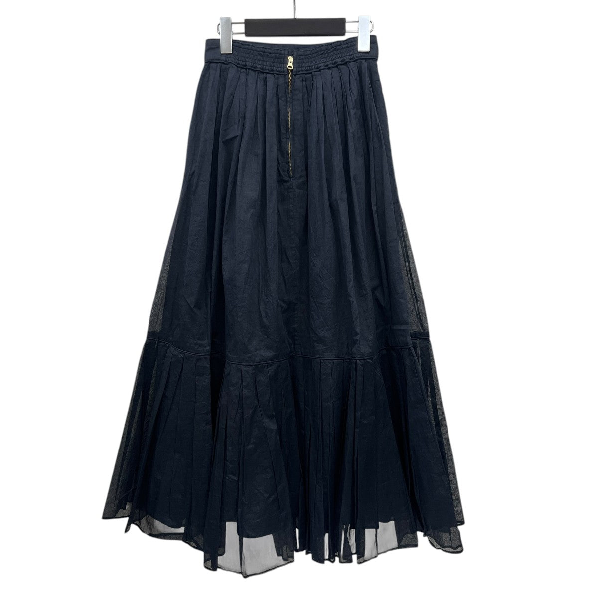 MARILYN MOON シアースターチコットンスカートロングスカート4241-102 古着・中古-2枚目のアイテム画像