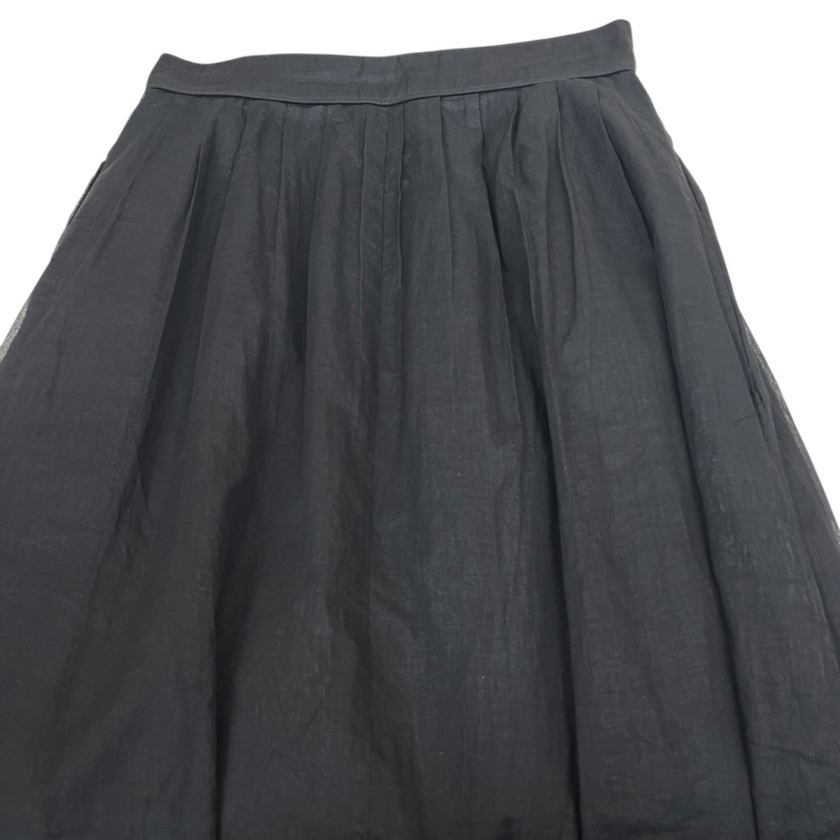 MARILYN MOON シアースターチコットンスカートロングスカート4241-102 古着・中古-3枚目のアイテム画像
