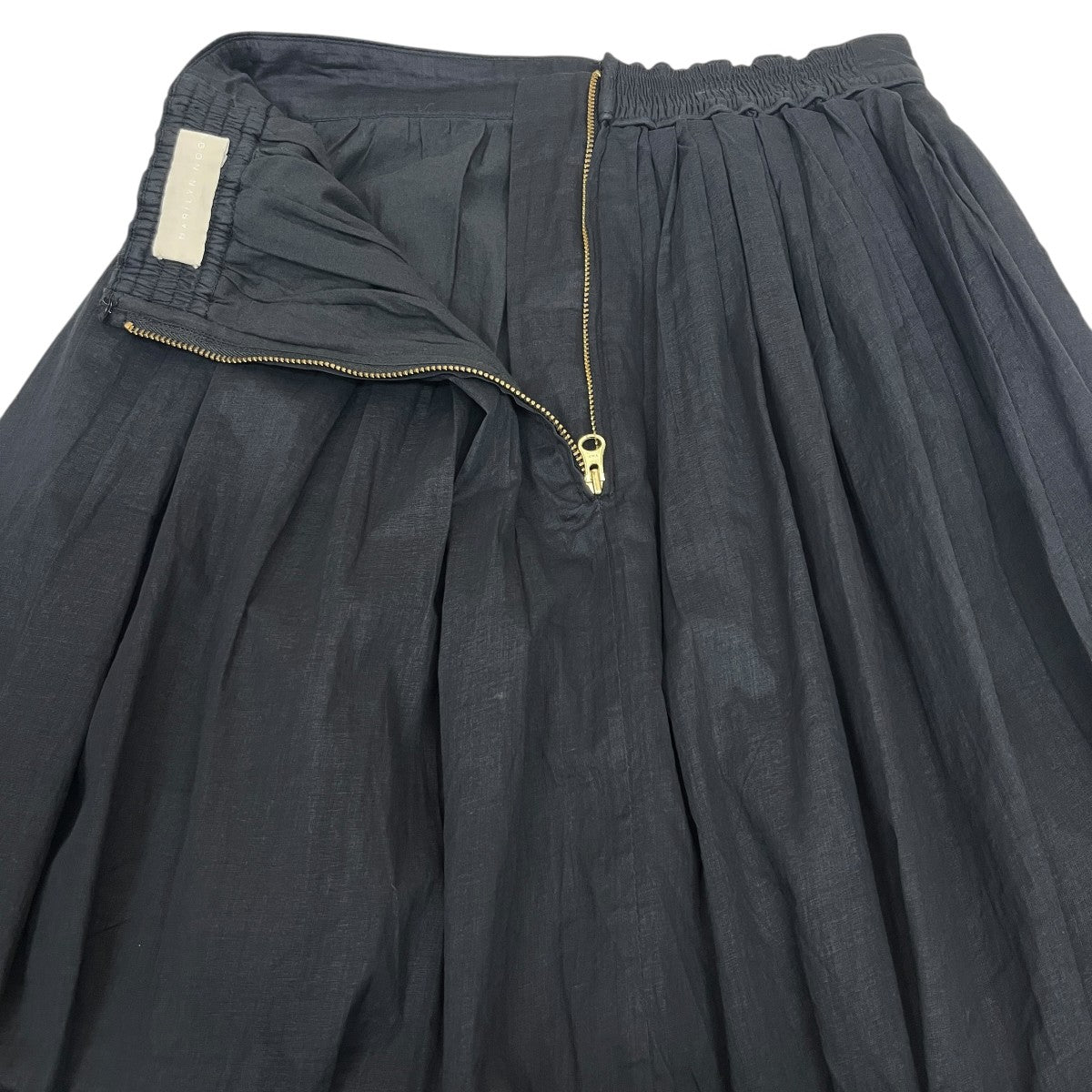 MARILYN MOON シアースターチコットンスカートロングスカート4241-102 古着・中古-4枚目のアイテム画像