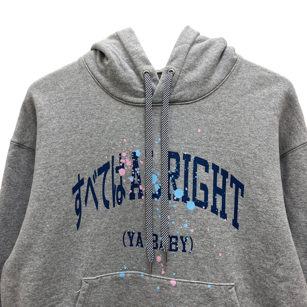 KEBOZ(ケボズ) プルオーバーパーカー ライトグレー サイズ L