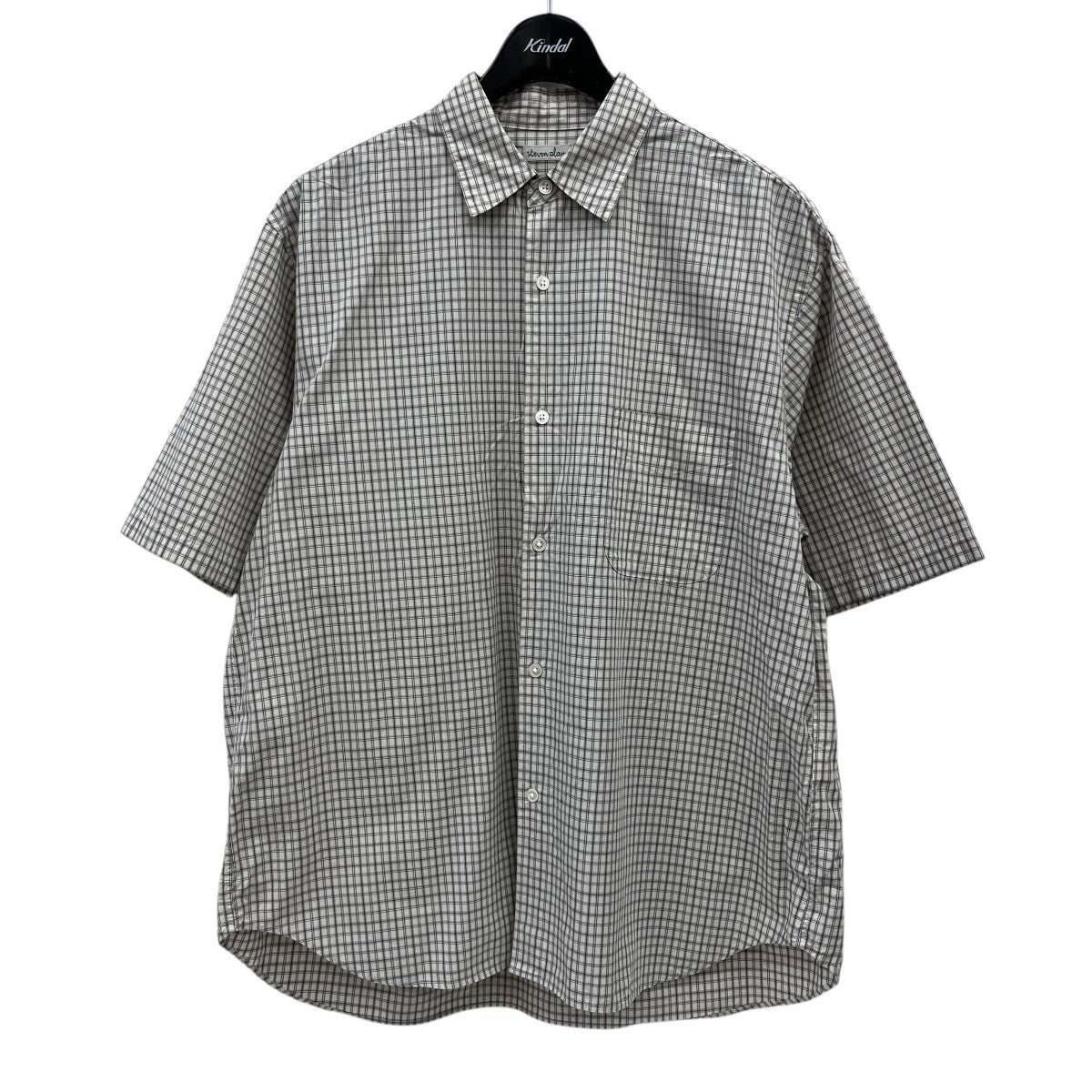 STEVEN ALAN(スティーヴンアラン) 60 シボ チェック ALINE LOOSE