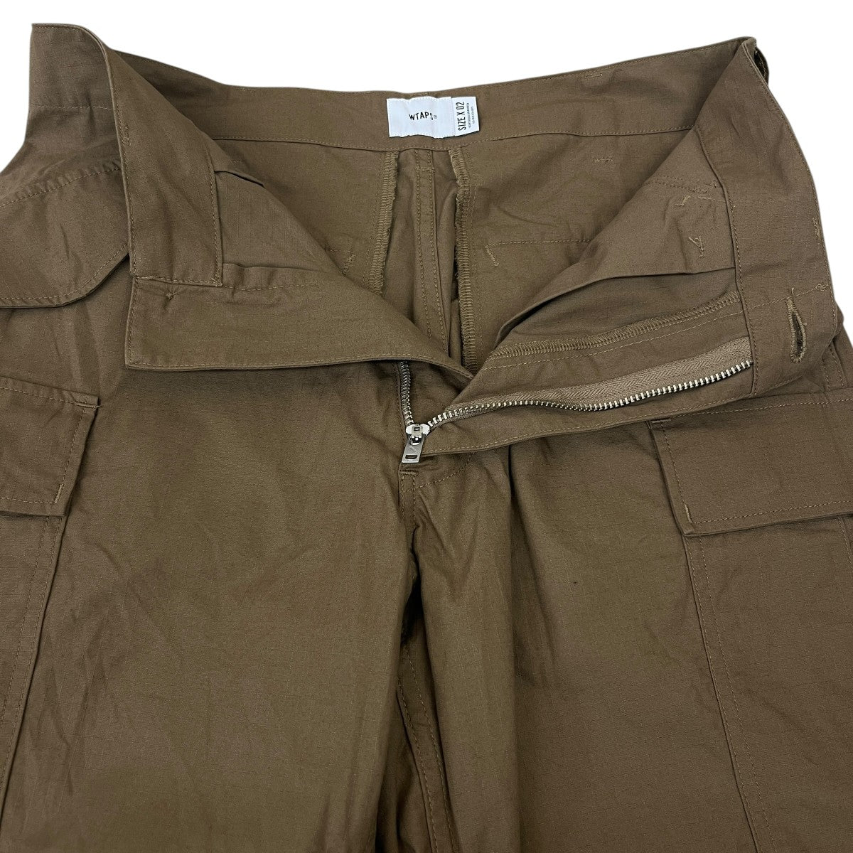 WTAPS CARGO SHORTS COTTON RIPSTOPハーフパンツ211BRDT-PTM05 古着・中古-3枚目のアイテム画像