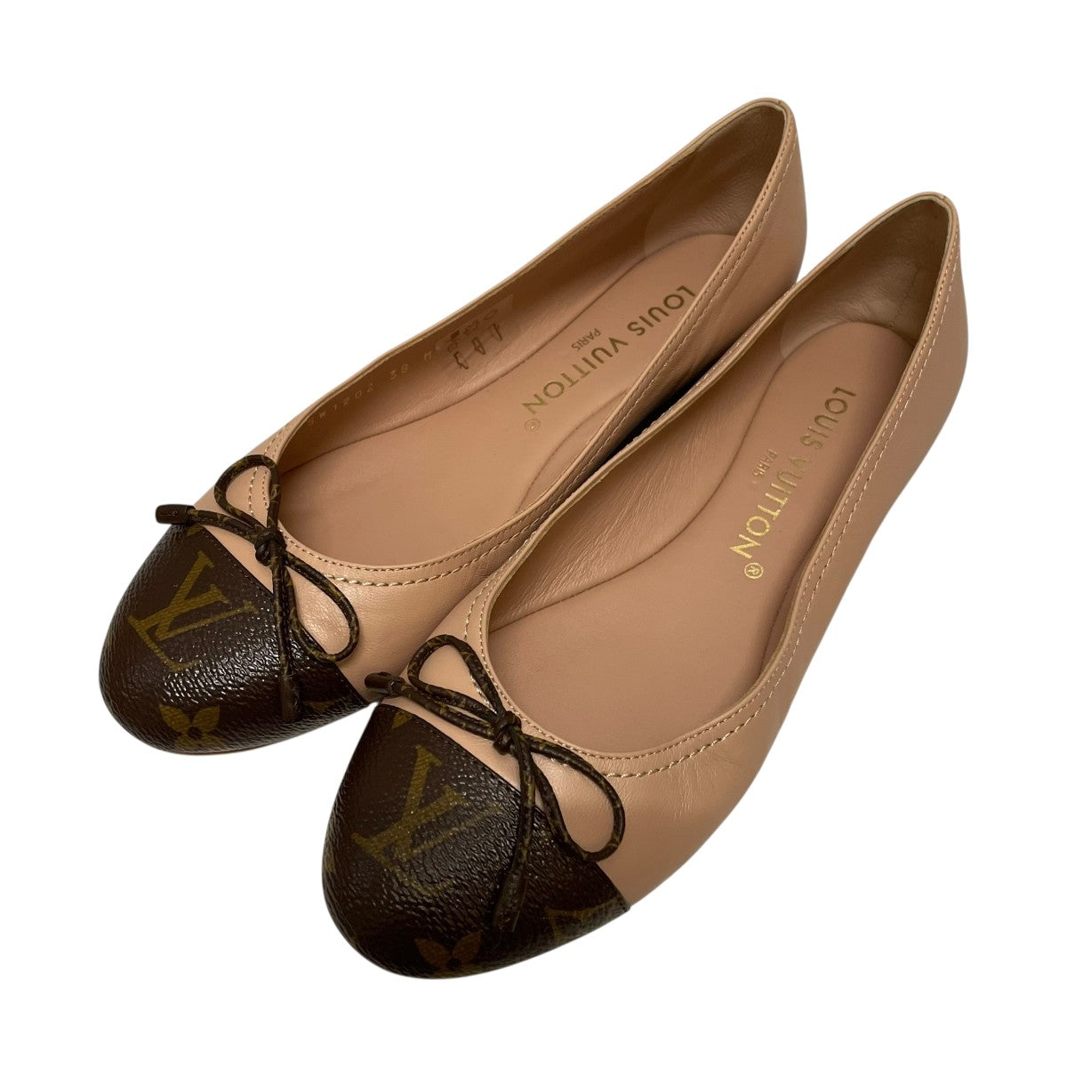 LOUIS VUITTON(ルイヴィトン) ポピ ラインバレリーナフラットシューズ