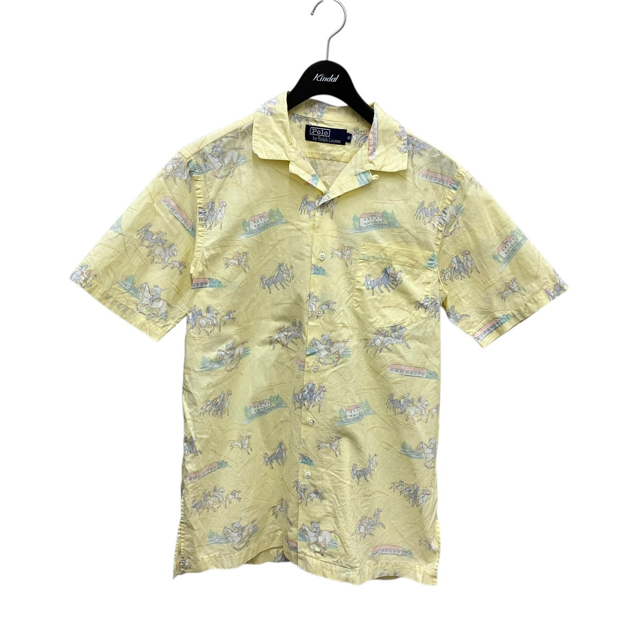 POLO RALPH LAUREN Polo柄オープンカラーシャツ 古着・中古-1枚目のアイテム画像