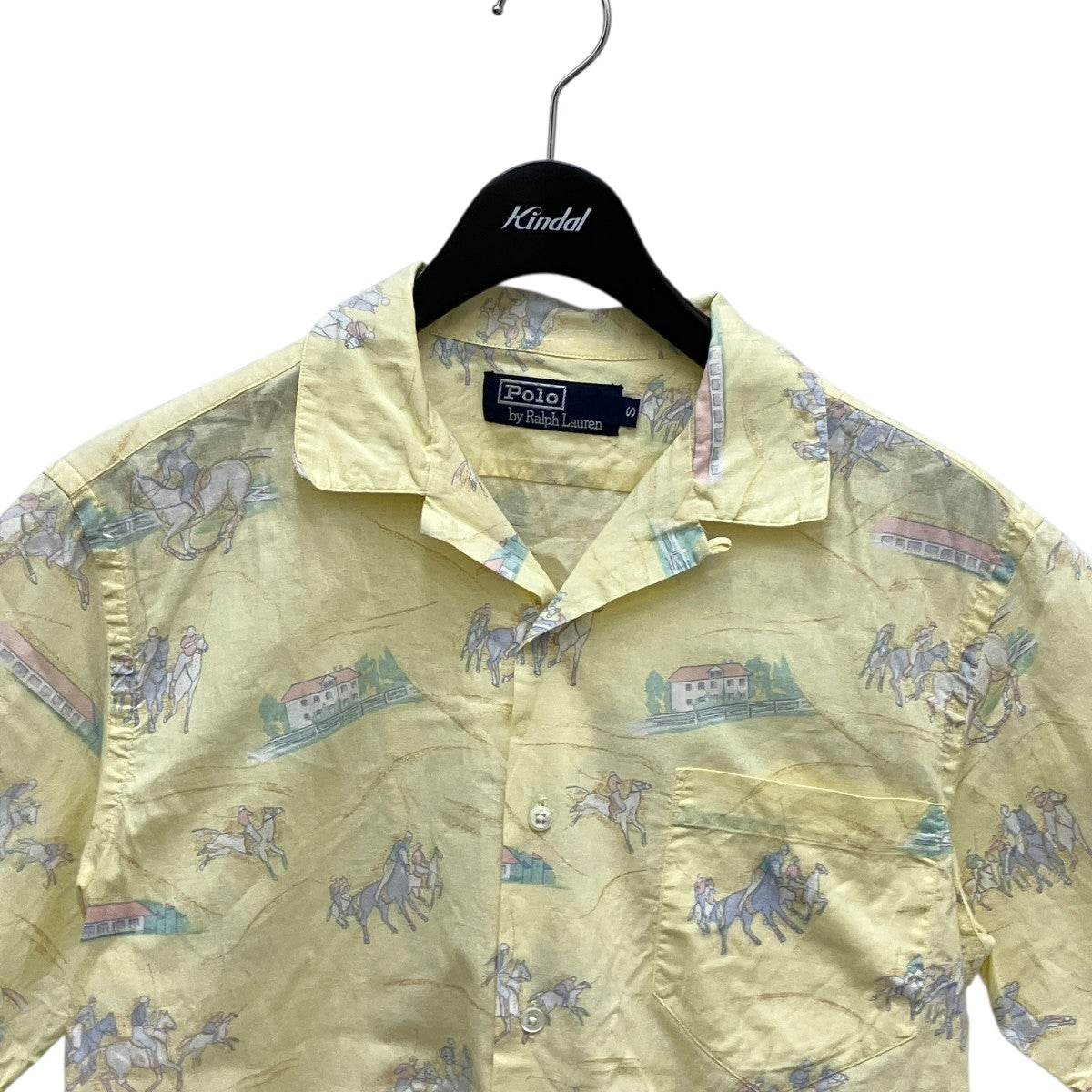 POLO RALPH LAUREN Polo柄オープンカラーシャツ 古着・中古-2枚目のアイテム画像