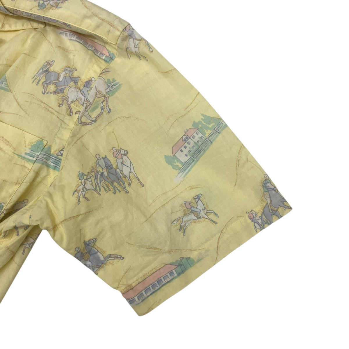 POLO RALPH LAUREN Polo柄オープンカラーシャツ 古着・中古-4枚目のアイテム画像