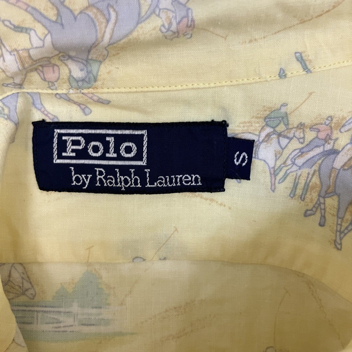 POLO RALPH LAUREN Polo柄オープンカラーシャツ 古着・中古-5枚目のアイテム画像