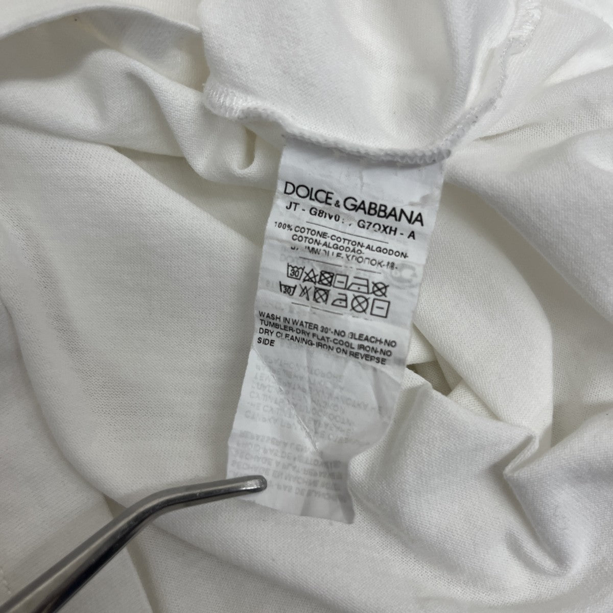 DOLCE ＆ GABBANA 半袖Tシャツ 古着・中古-6枚目のアイテム画像