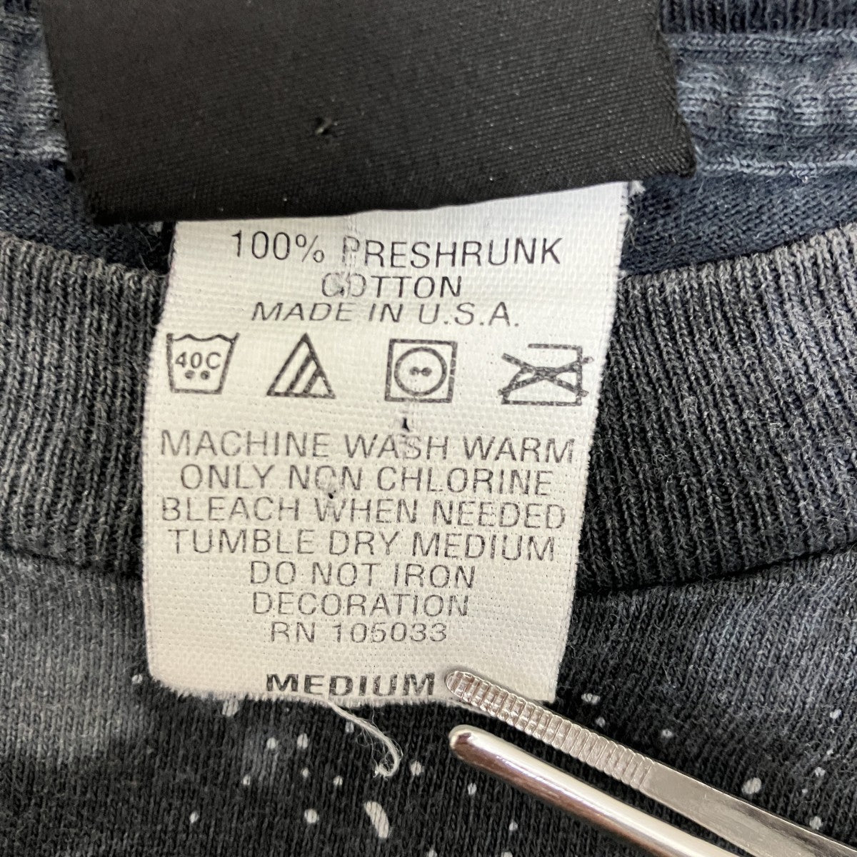 VINTAGE LEDAEPPELIN 89S半袖Tシャツ 古着・中古-5枚目のアイテム画像