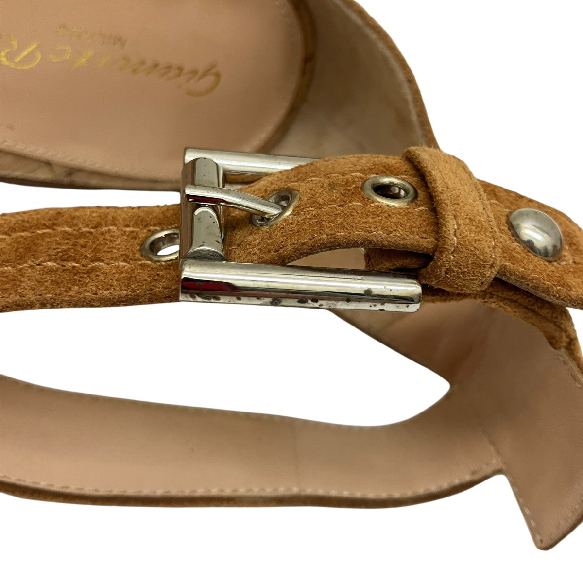 Gianvito Rossi コルク厚底サンダル 古着・中古-6枚目のアイテム画像
