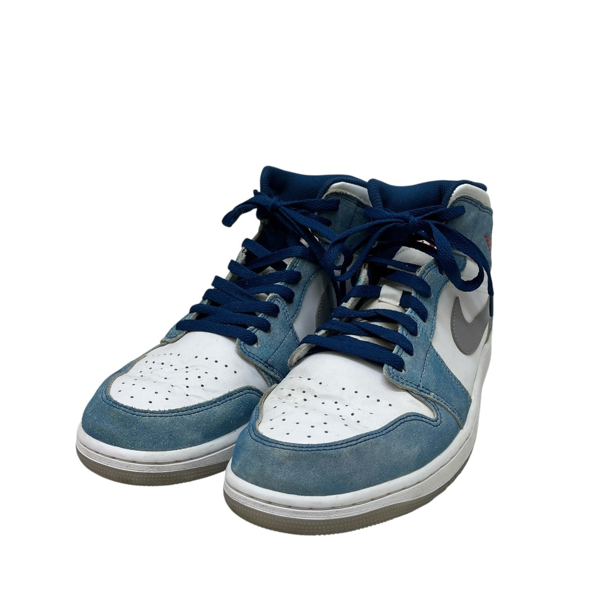 NIKE AJ1 SE ハイパー ロイヤル　28.5㎝　DN3706-401 Air Jordan 1 Mid Blue White Red DN3706-401 | SneakerNews.com