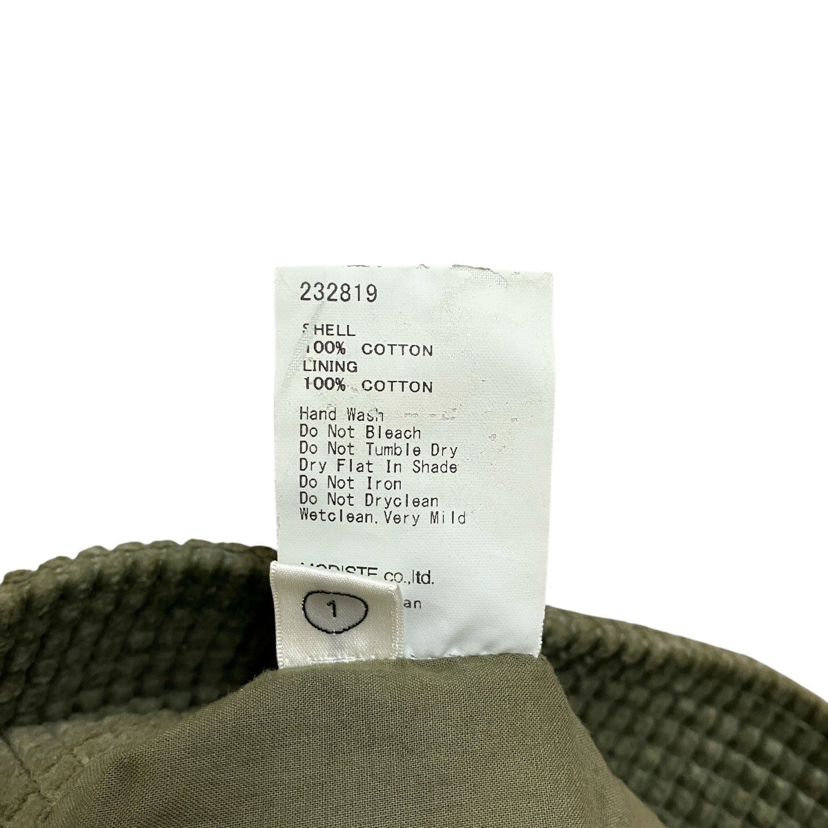 KIJIMA TAKAYUKI ハット232819 古着・中古-6枚目のアイテム画像