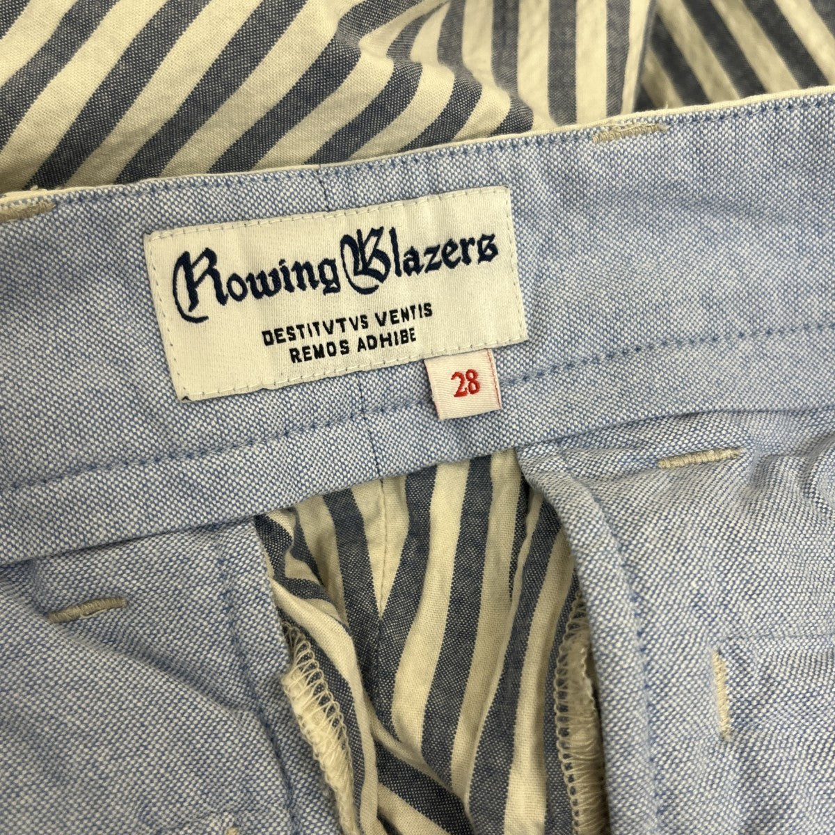 rowing blazers ストライプワークパンツ 古着・中古-5枚目のアイテム画像