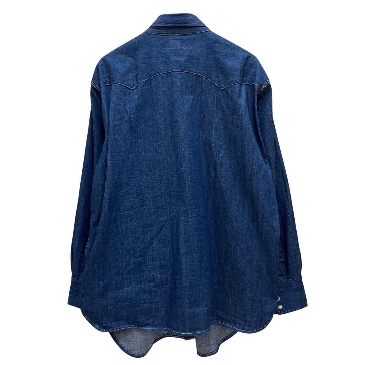 Levisヴィンテージ デニムシャツショートホーン Lサイズ相当 ビンテージ50's○Levi'sショートホーンデニムウエスタンシャツ