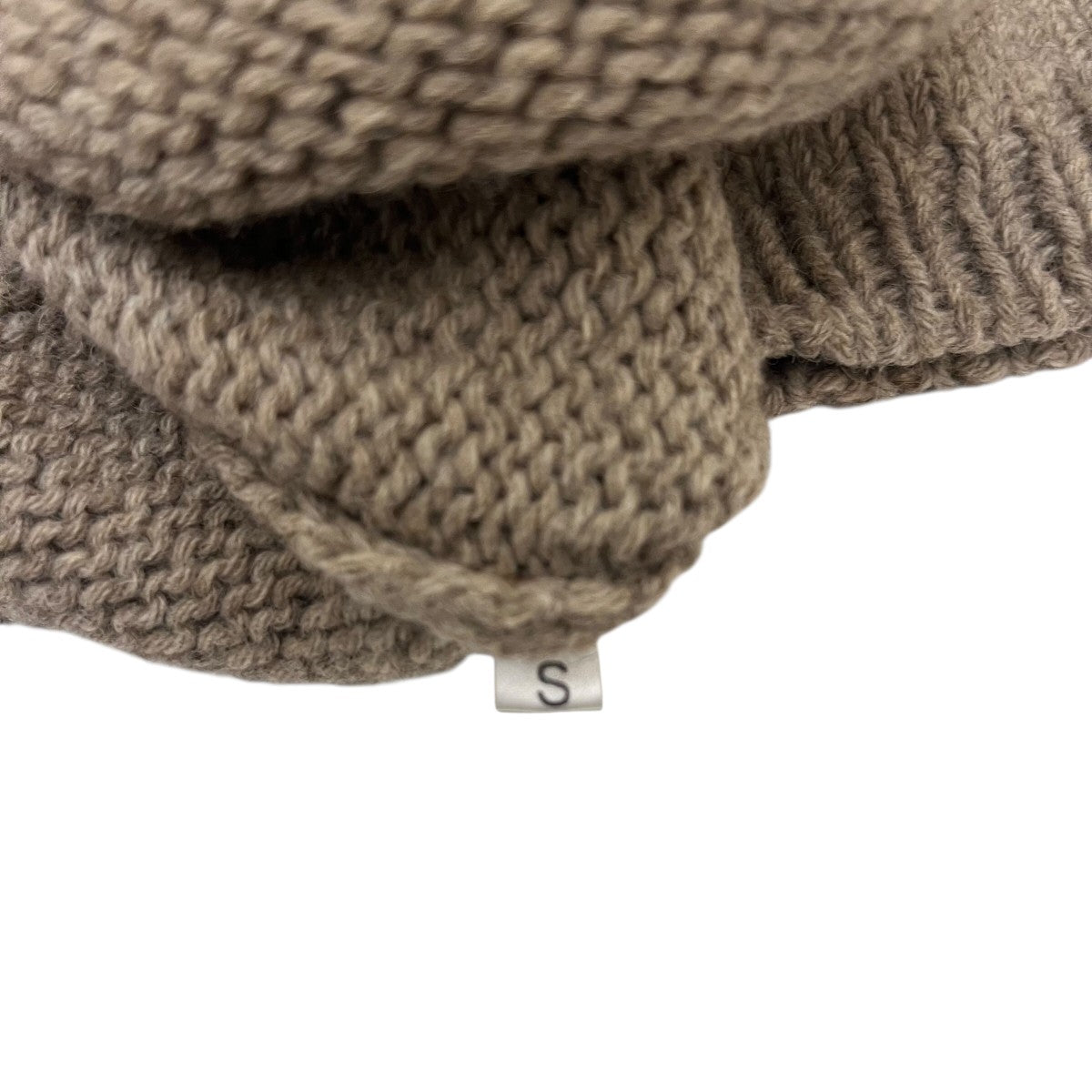 Bergfabel(バーグファベル) ニットカーディガン ベージュ サイズ S