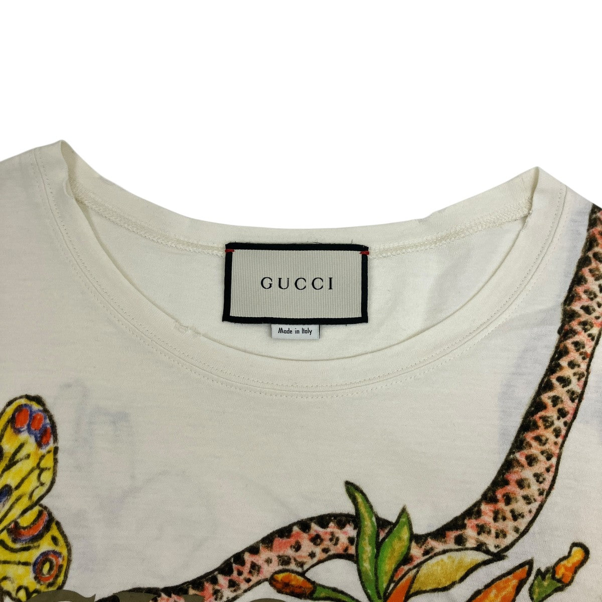 GUCCI ダメージ加工Tシャツ 古着・中古-3枚目のアイテム画像