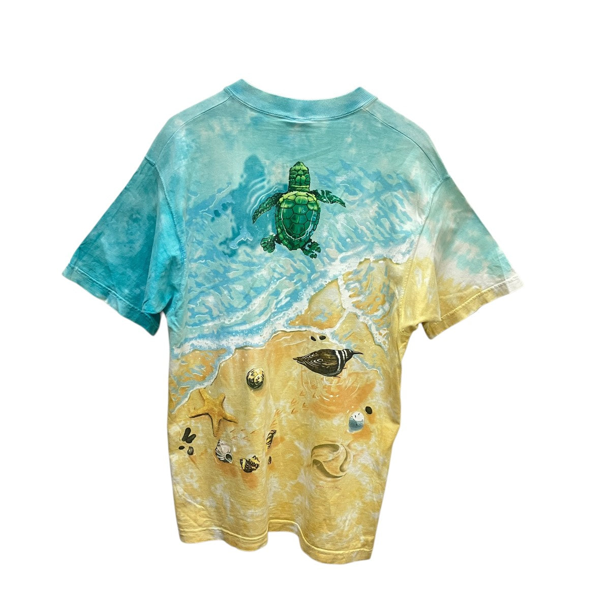 LIQUID BLUE 90’ｓ Vintageカメ柄Tシャツ 古着・中古-3枚目のアイテム画像