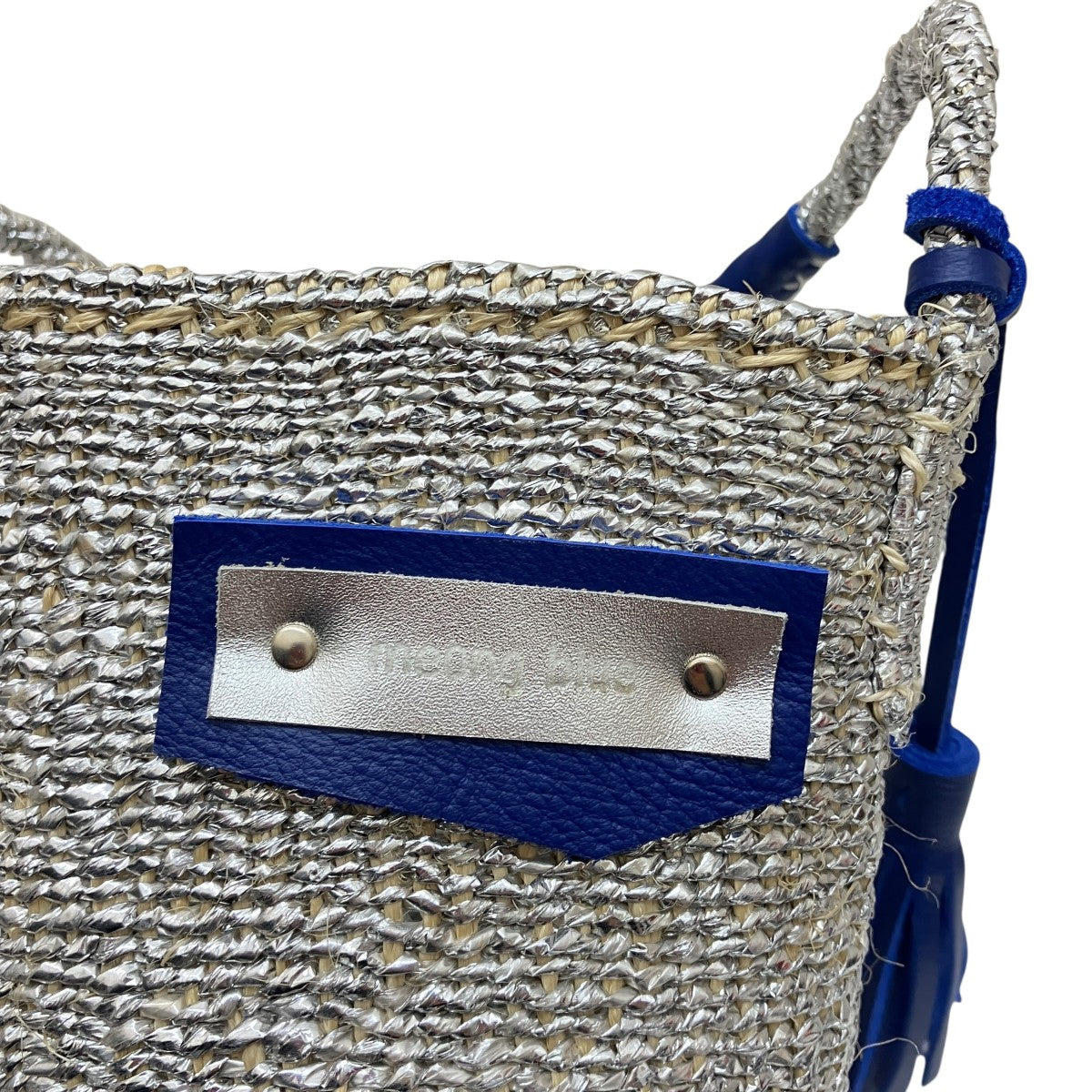 meongblue(メオンブルー) カゴバッグ シルバー｜【公式】カインドオル