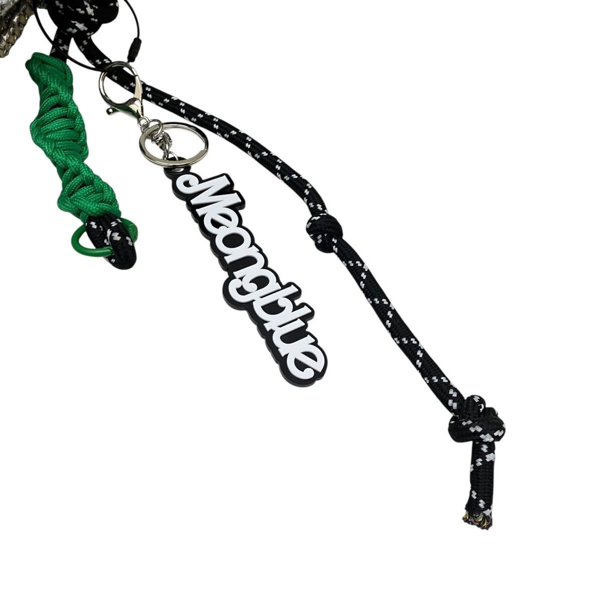 meongblue(メオンブルー) チャーム付きかごバッグ シルバー｜【公式