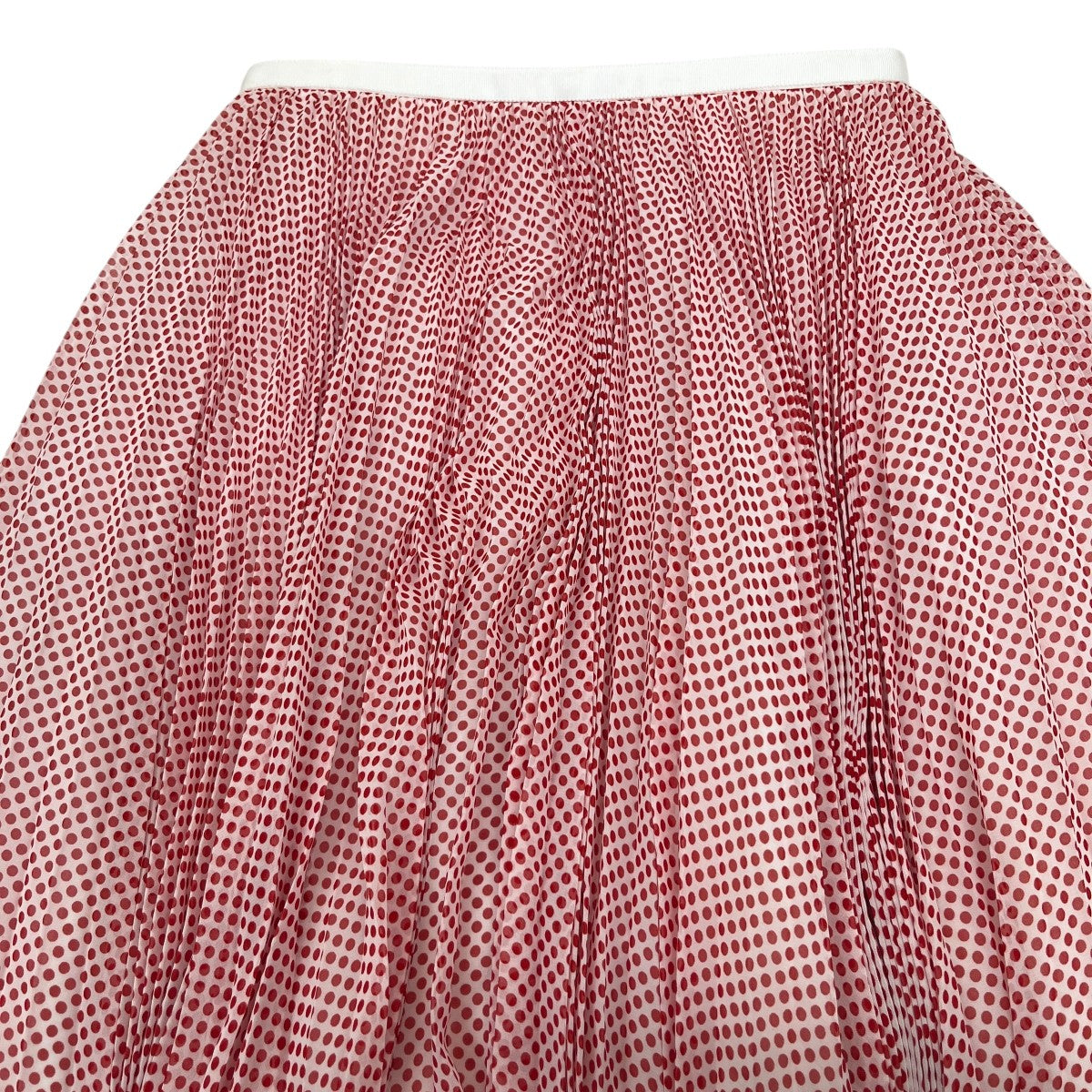OBLI ドットプリーツスカート 古着・中古-4枚目のアイテム画像