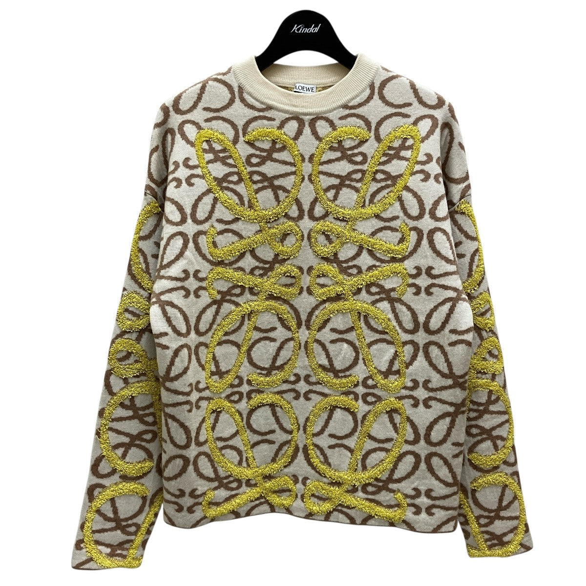 LOEWE(ロエベ) ロゴアナグラムクルーネックニットS359Y14K62