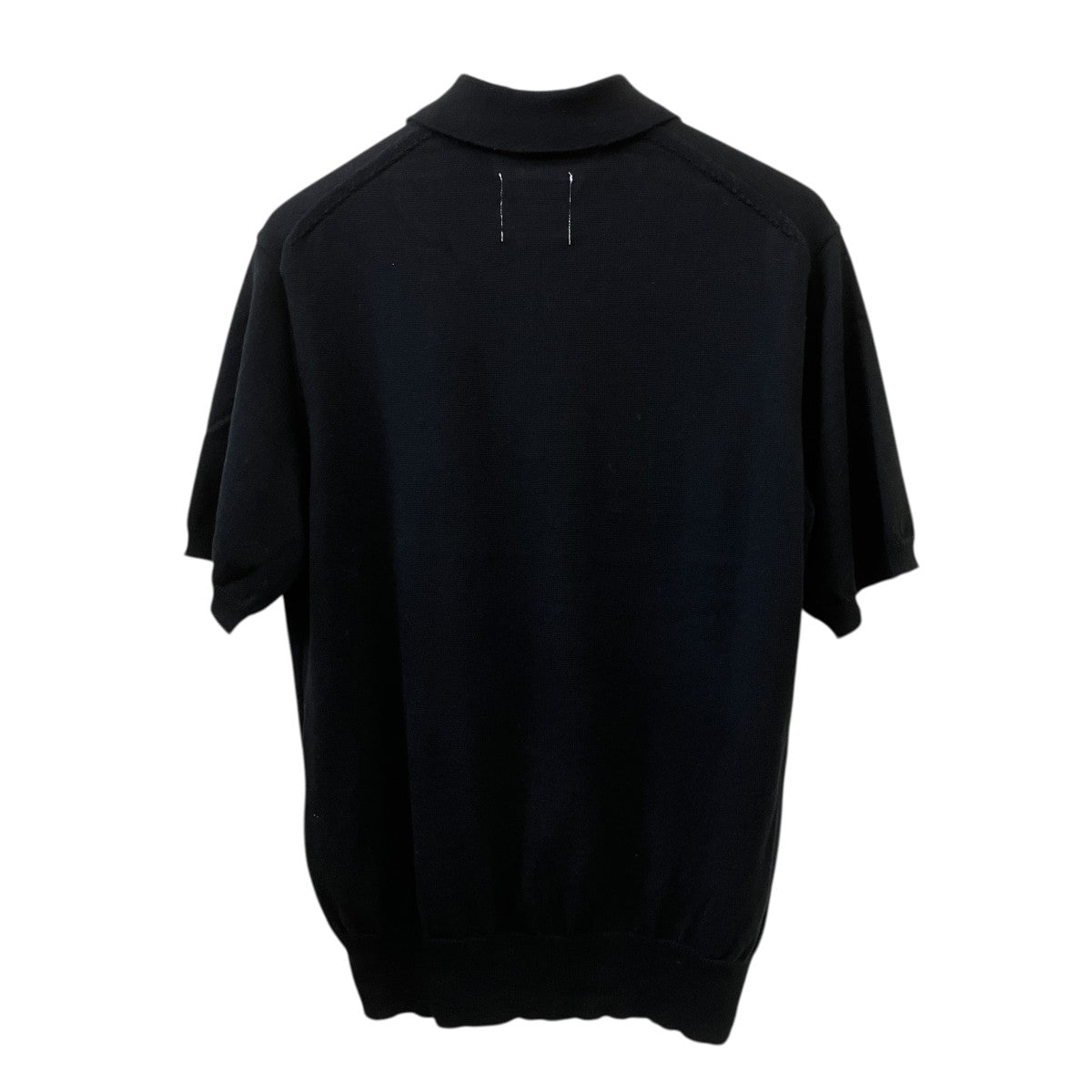 reglar fit polo collar short sleeve sweaterニットポロシャツ0005SS25