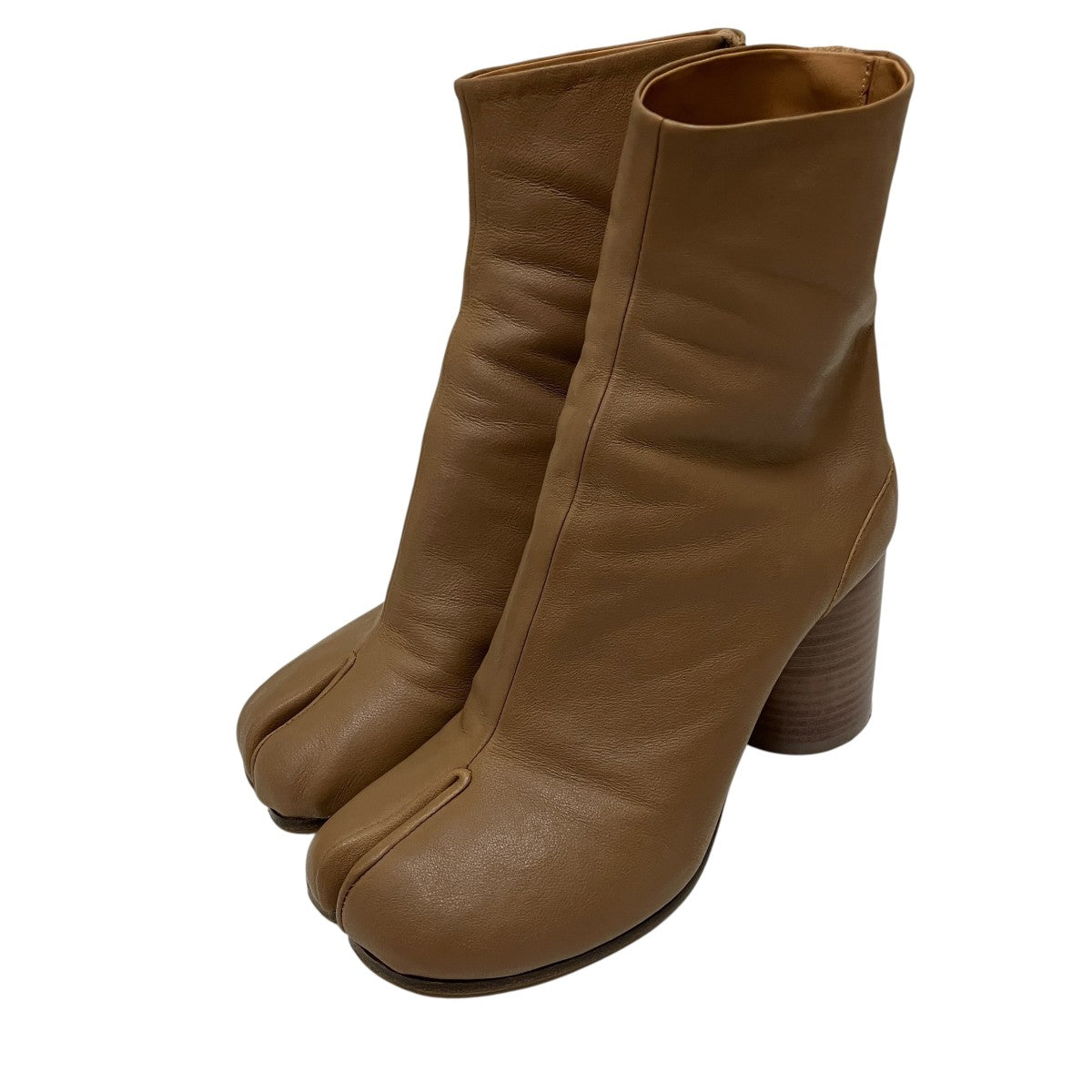 maison margiela 足袋ブーツ　40 MAISON MARGIELA(メゾンマルジェラ) flat sole side zip tabi boots