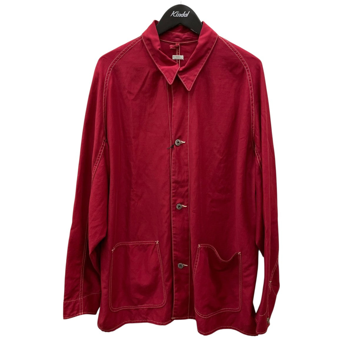A．PRESSE Over Dyeing Coverall Jacketカバーオールジャケット23SAP-01-02M 古着・中古-1枚目のアイテム画像