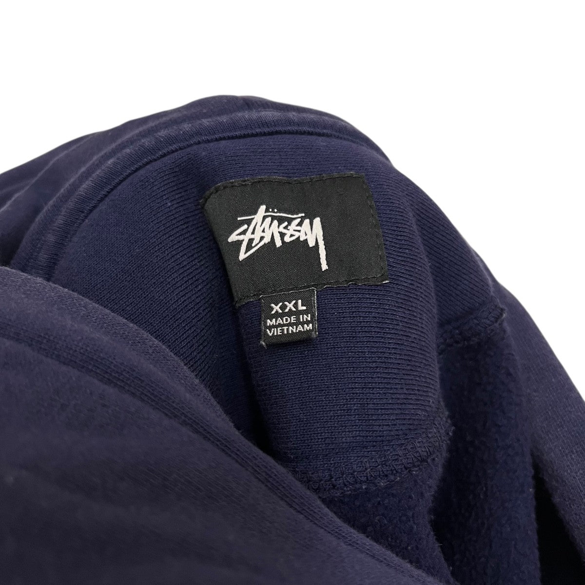 Stussy コーデュロイパーカー M ネイビー STUSSY（ステューシー） WORLD TOUR ZIP HOOD ワールド ツアー
