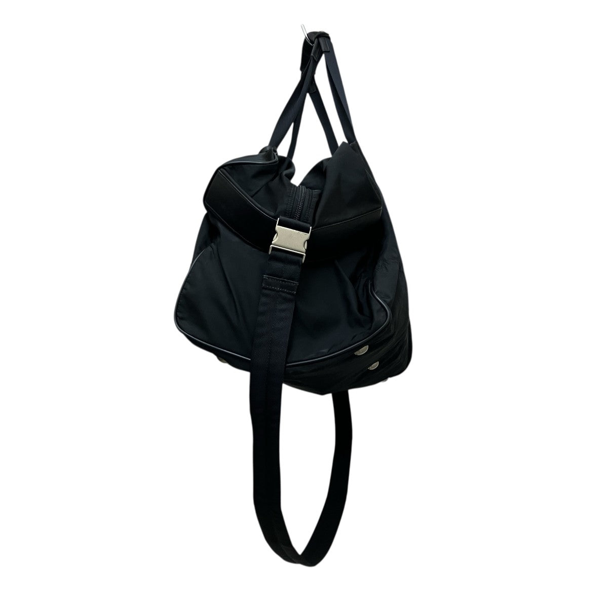 PRADA(プラダ) ショルダー付ボストンバッグ ユニセックス 56 ブラック