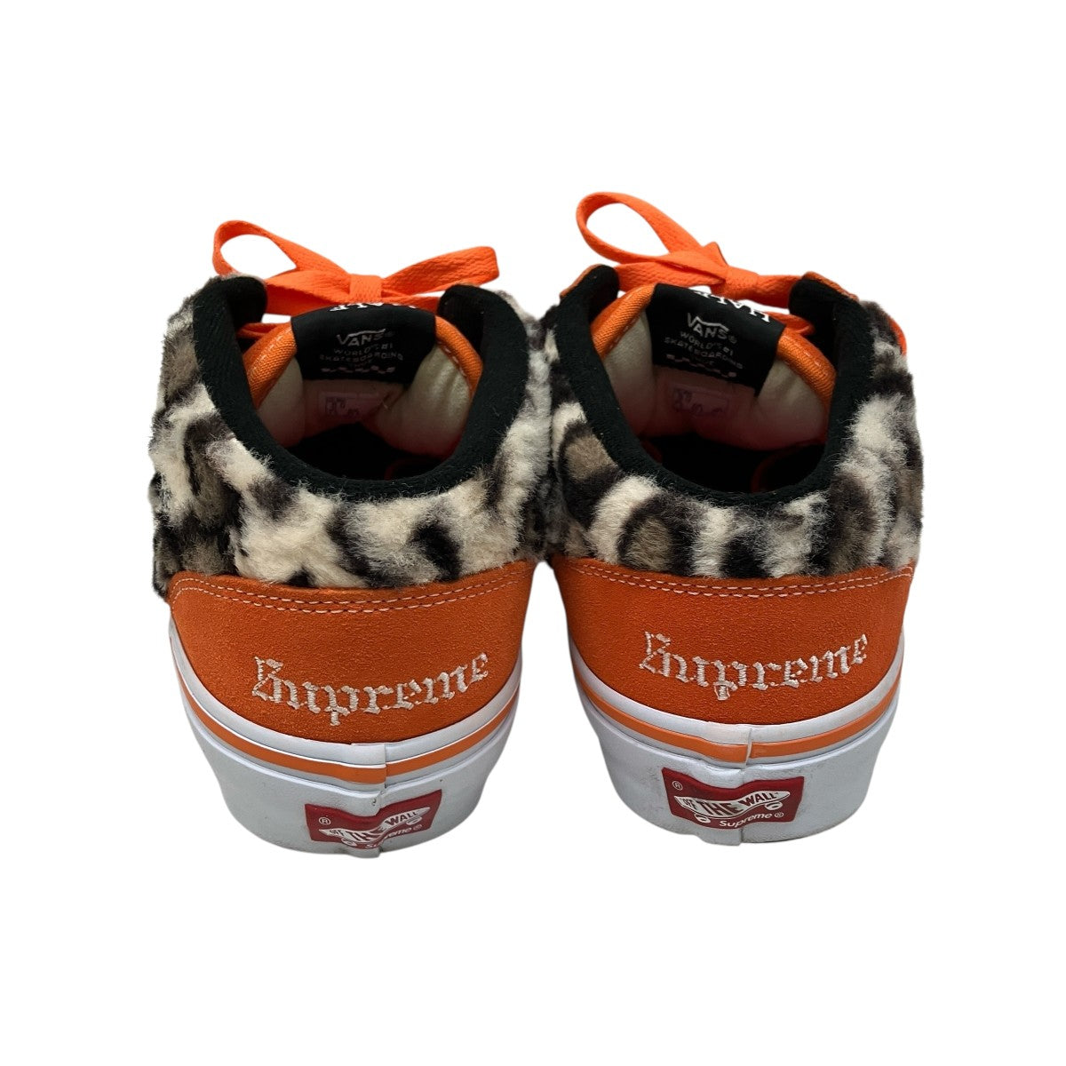 VANS×Supreme Leopard Half Cabスニーカー508357 508357